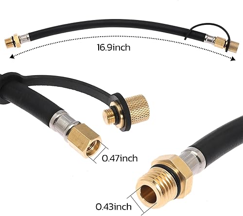 Miniatura 2 de Manguera de drenaje de aceite de repuesto 510440902, 51044 0902 para Kawasaki FR730V FX730V FJ180V FS730V para Kubota Z412 Z122R para Toro