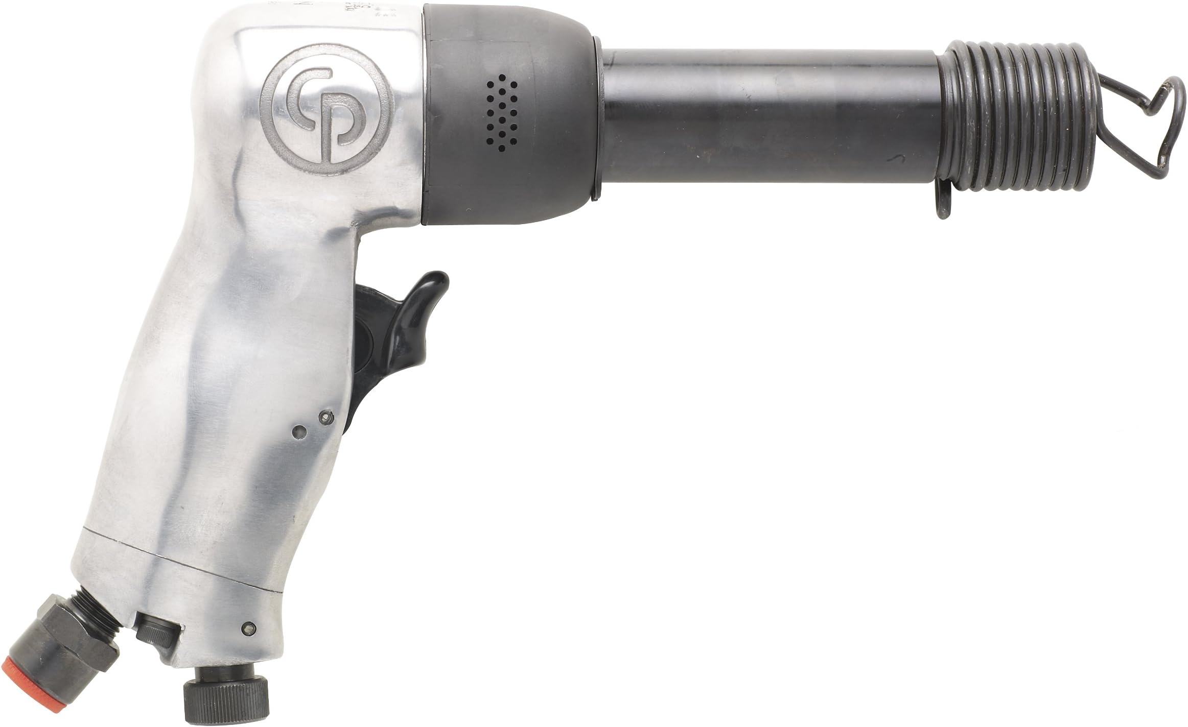 Chicago Pneumatic CP714 - Air Hammer, Welding Equipment Tool, Construction, 0.401 Inch (10.2mm), Round Shank, Pistol Handel, Stroke 3.15 in / 80 mm, Bore Diameter 0.55 in/14 mm - 2000 Blow Per Minute