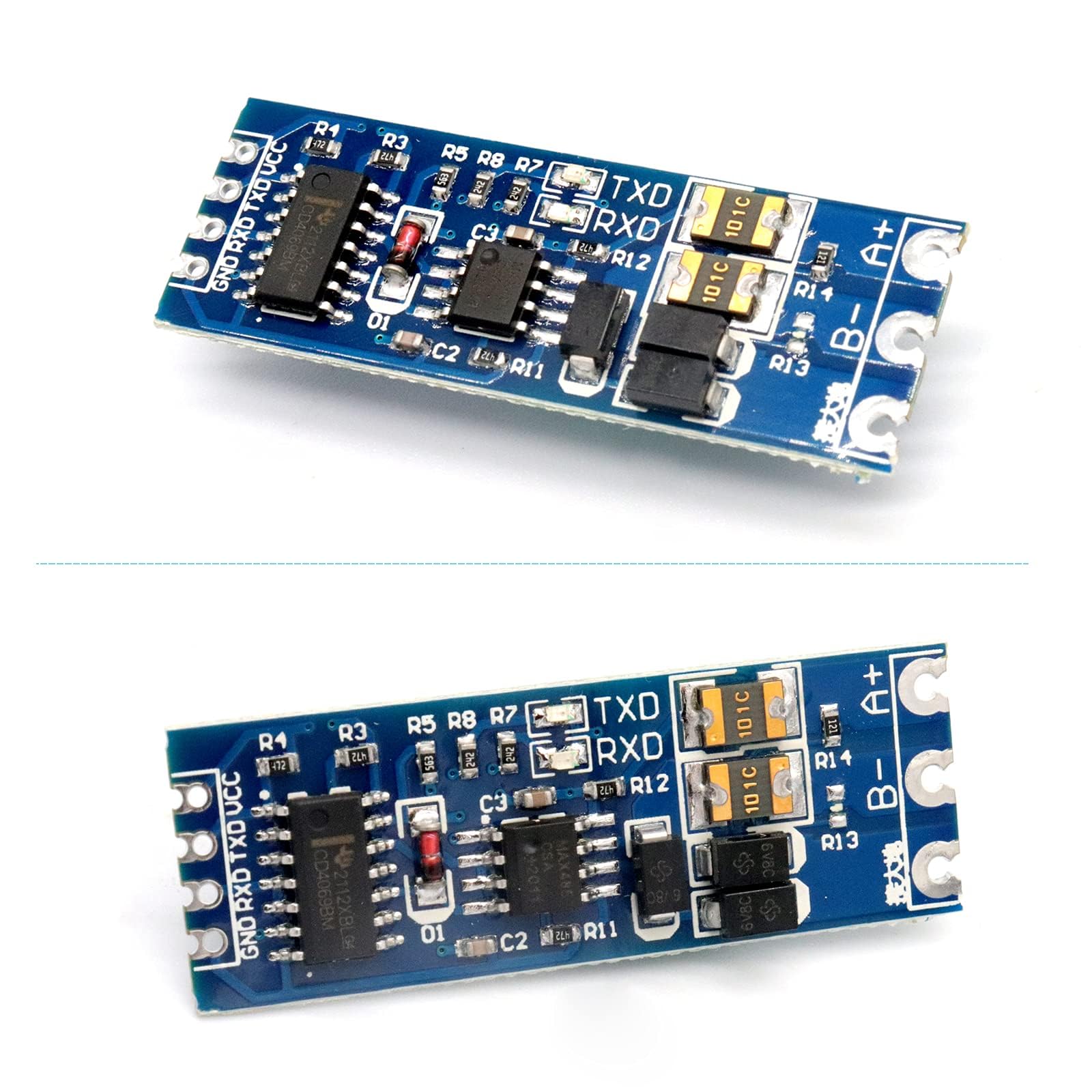 ARCELI 5 pezzi TTL a 485 a livello UART seriale Hardware reciproco Controllo di flusso automatico Convertitore da UART a 485 a TTL