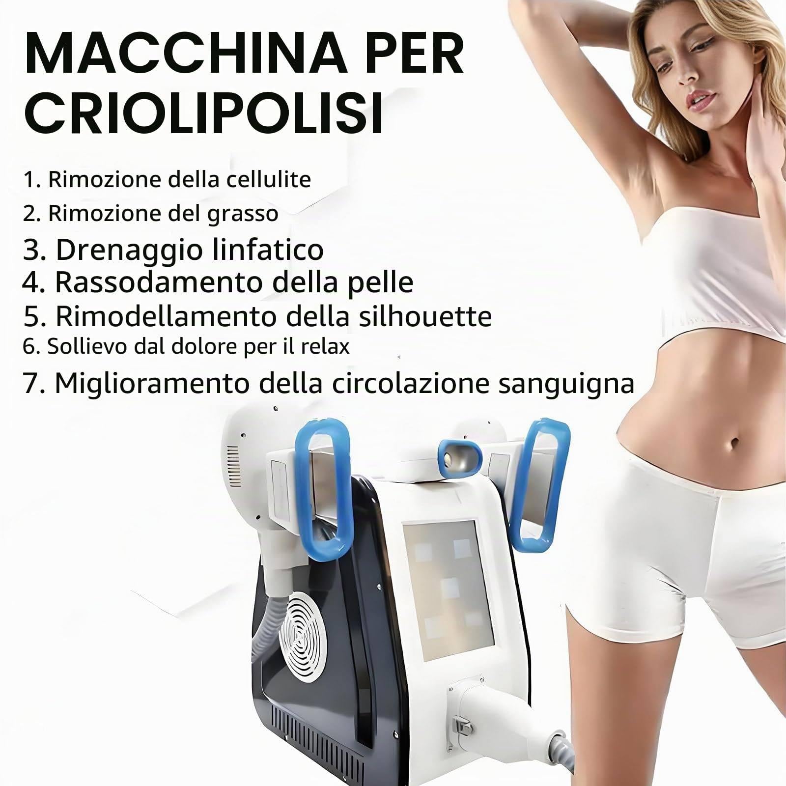 Appareil de cryolipolyse à 3 poignées, 400 W, -15 °C, pour brûler Les Graisses