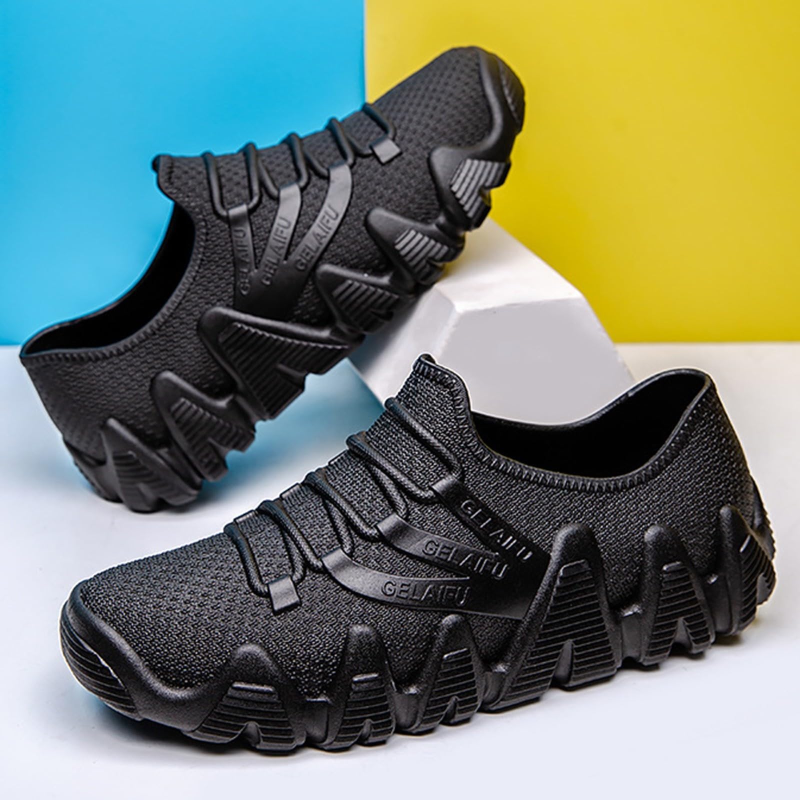 Botas de goma cortas para hombre, botas de lluvia, botas de lluvia, botas de jardín, antideslizantes, zapatos de goma antideslizantes, botines impermeables
