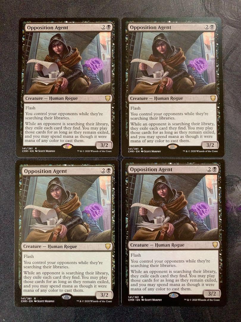 MTG 敵対工作員 Opposition Agent 4枚セット｜マジック：ザ・ギャザリング
