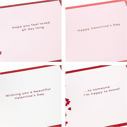 Miniatura 5 de Hallmark Signature Paper Wonder Pop Up - Tarjetas de San Valentín (4 tarjetas con sobres)