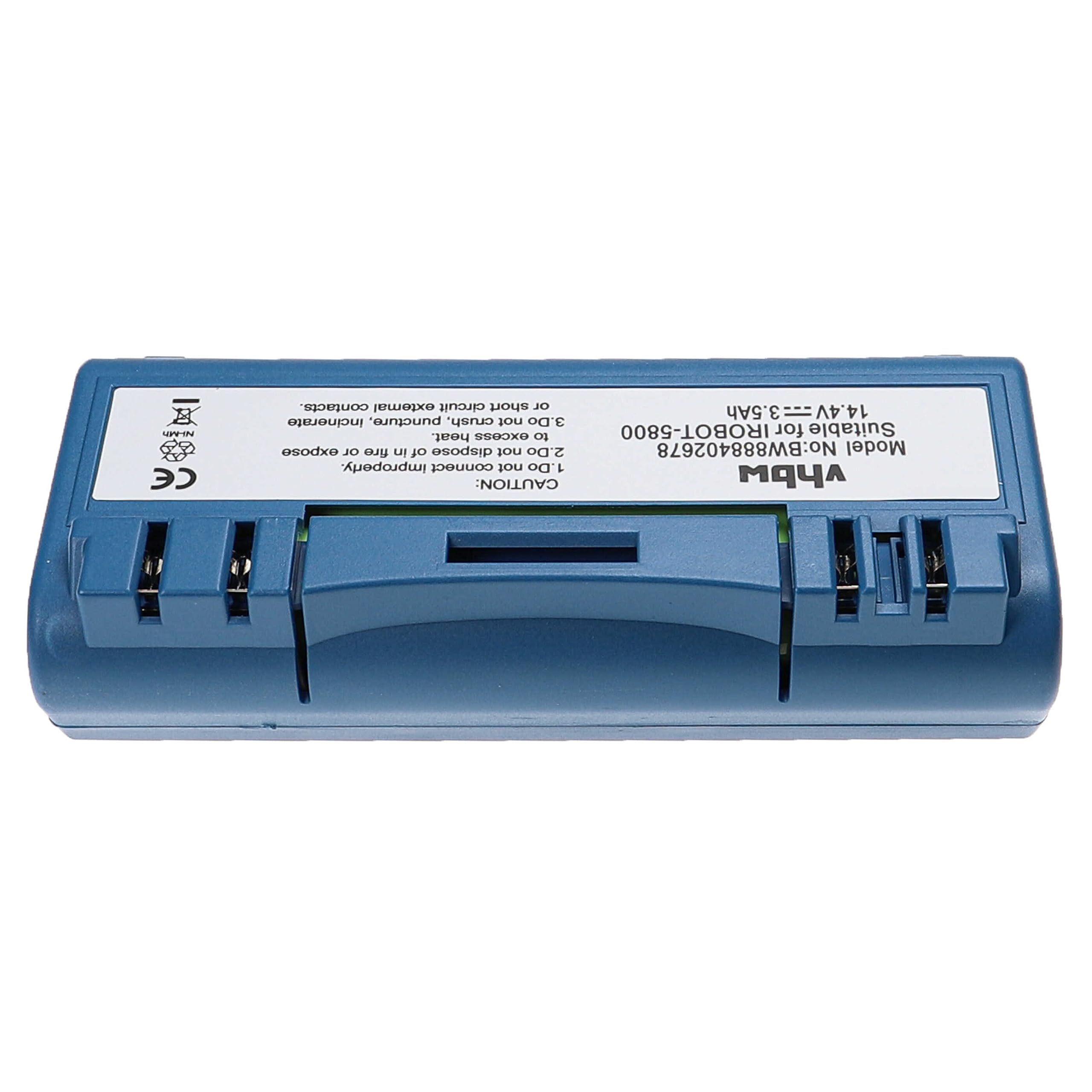 vhbw batteria compatibile con iRobot Scooba 6000, 6050 home cleaner blu (3500mAh, 14,4V, NiMH)
