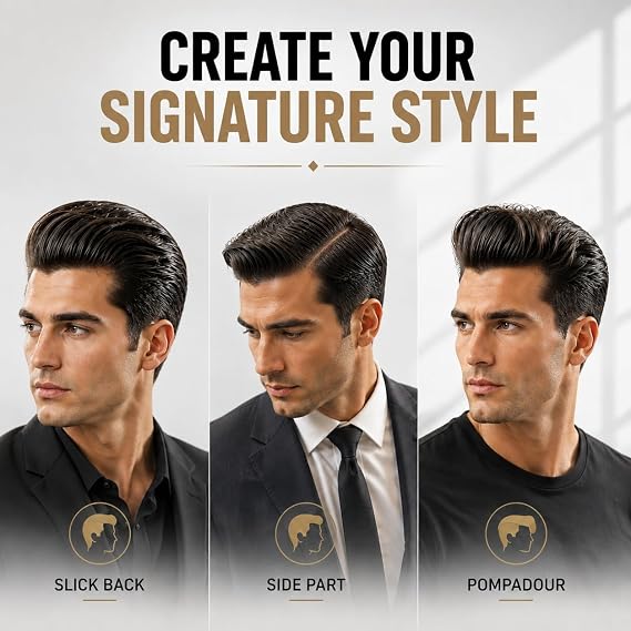 ApexFlow Hair Pomade, Classic Shine Styling