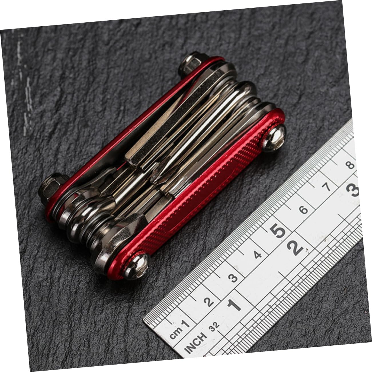 SUPVOX 7 Pezzi di Riparazione Bici Bicicletta Pieghevole Biciclette Pieghevoli Bici Pieghevole Accessorio Bici Attrezzo Pieghevole Riparazione Biciclette Kit Presa Durevole