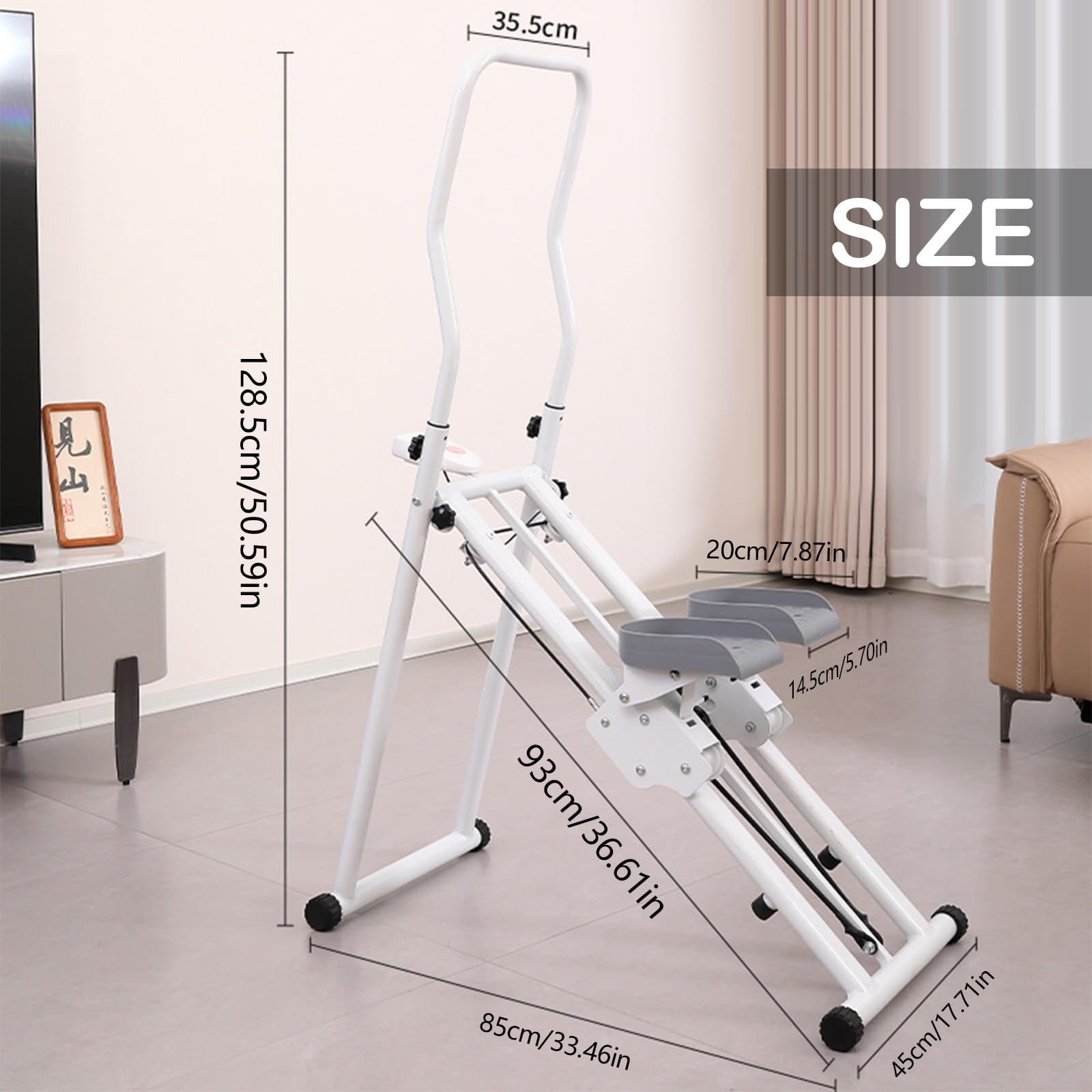 Snapklik.co : HXD-ERGO Stair Stepper For Hoe Gy,Folding Vertical
