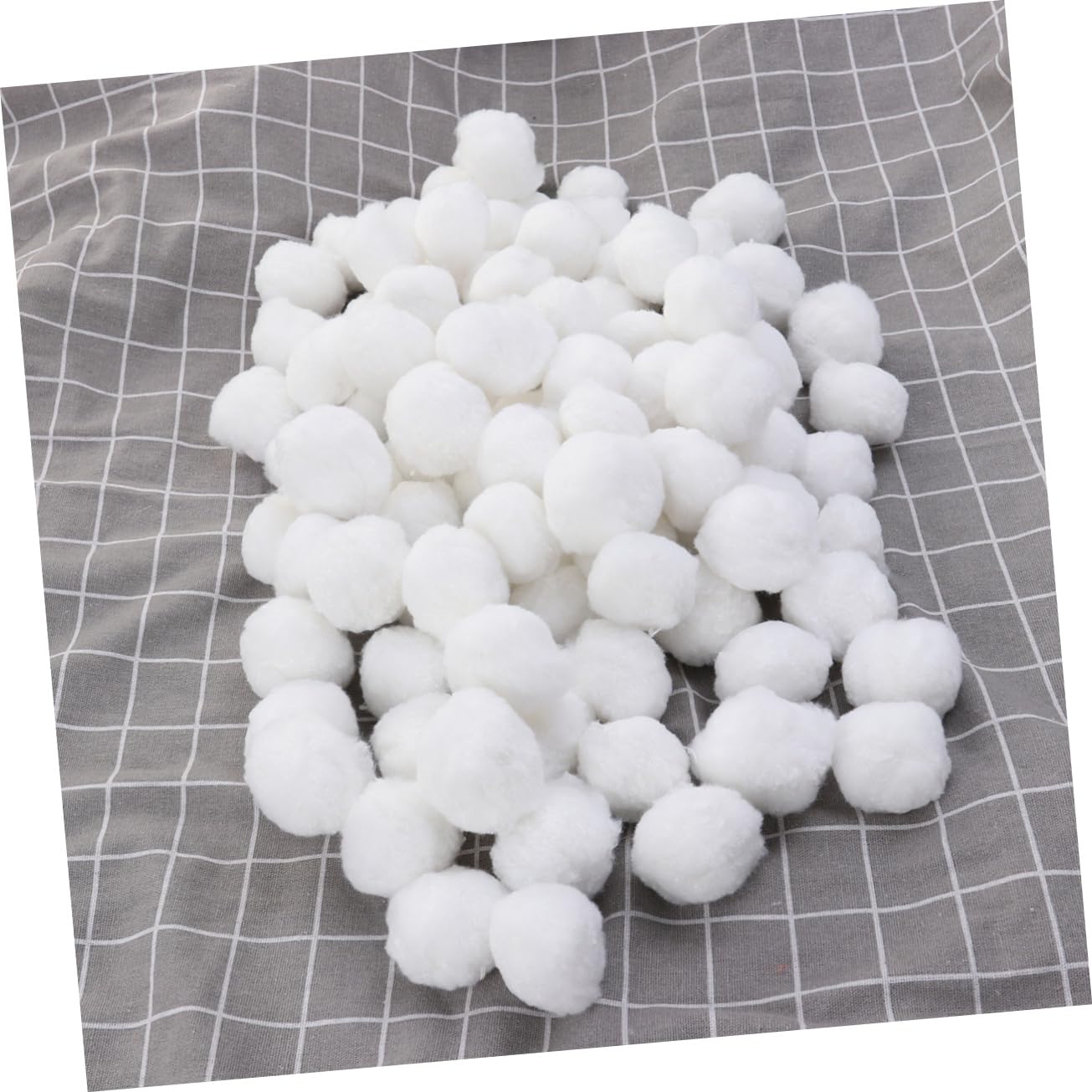 VANZACK 500g Weiß Wasser Media Tool Aquarium Reiniger Materialien Einfach Waschen Pool Teich Filter