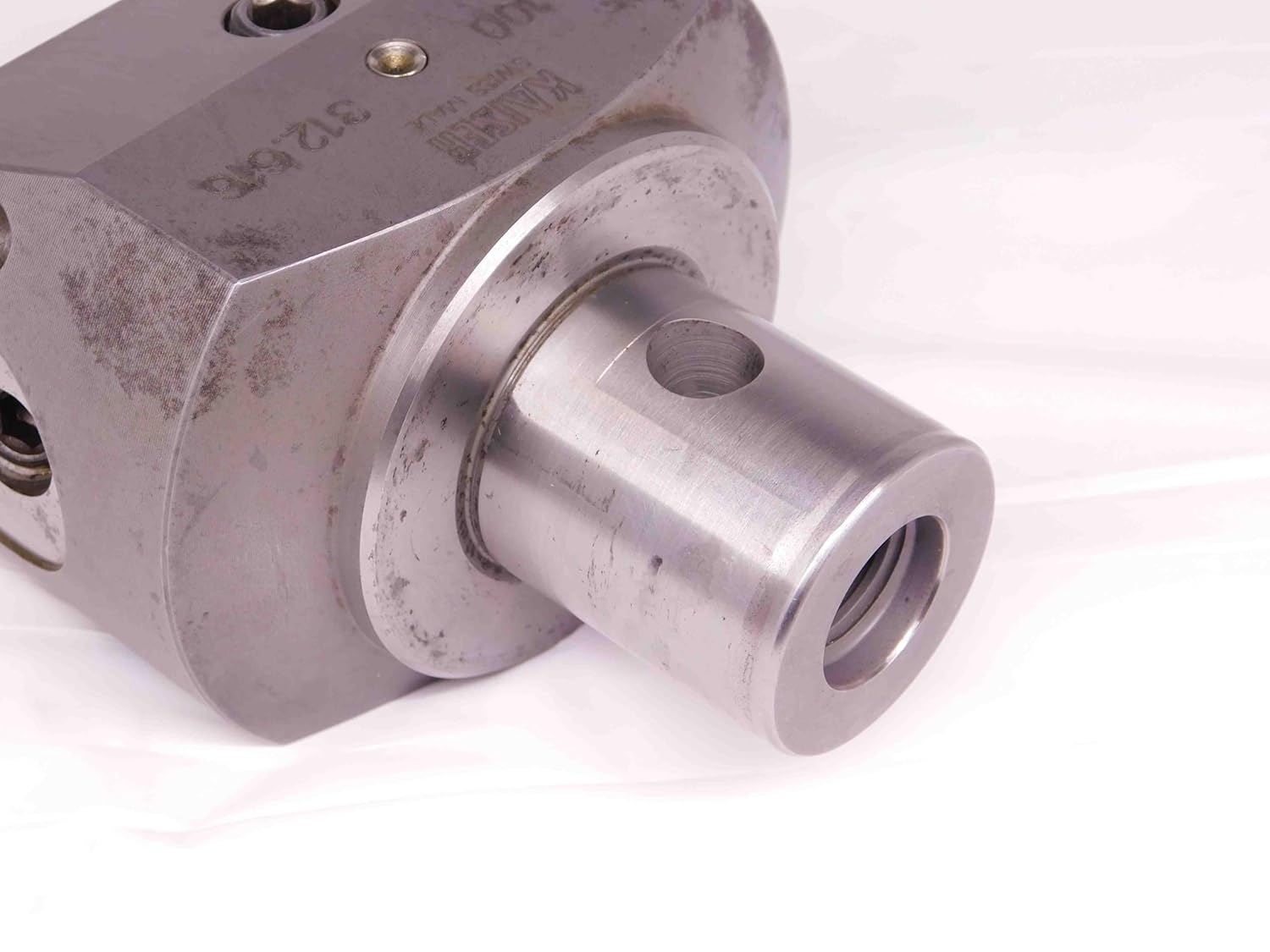 View of the mounting shank of Kaiser EW 100 Boring Head