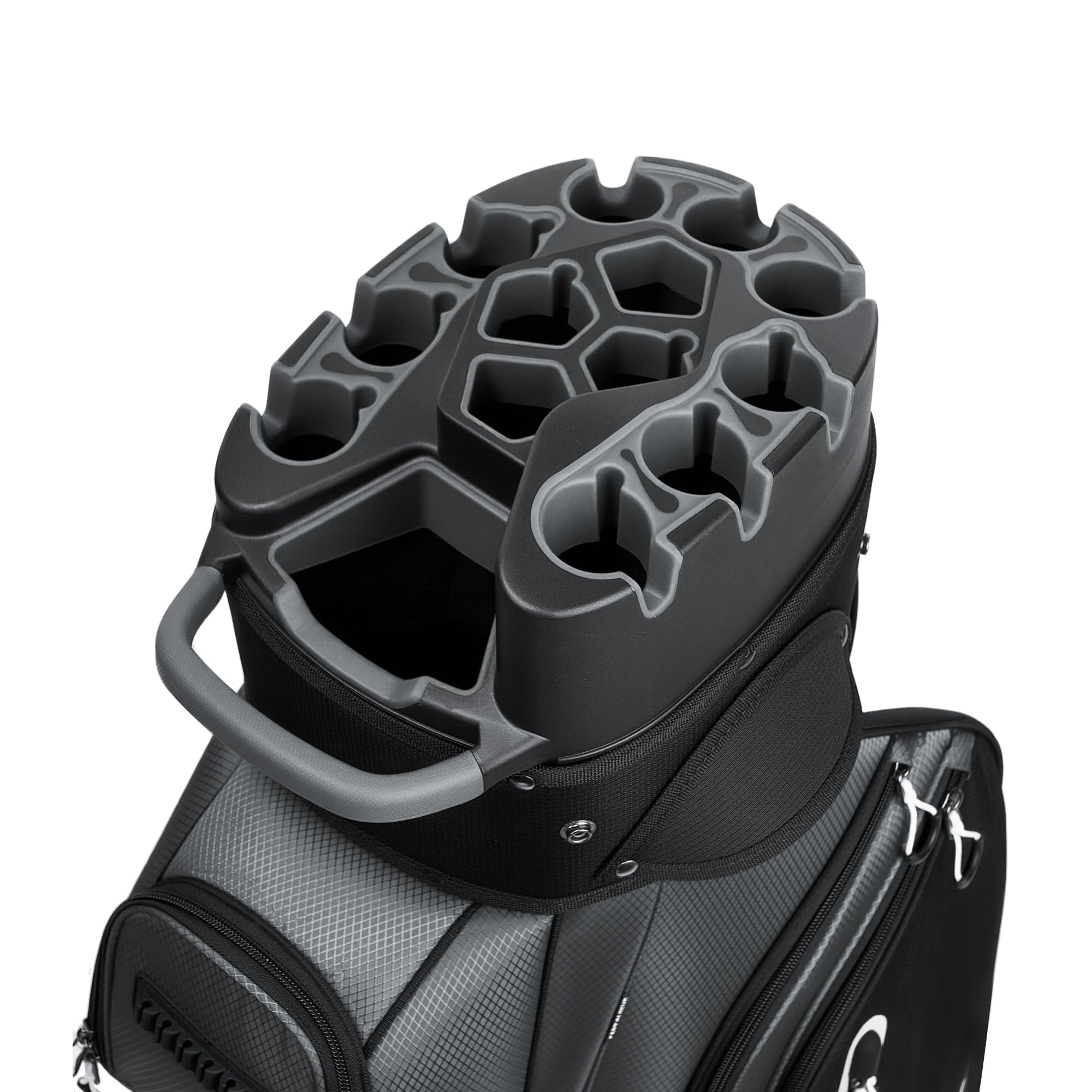 uniHimal 14-Way T-Lock Golf Cart Bag Pro with Full-Length Divider