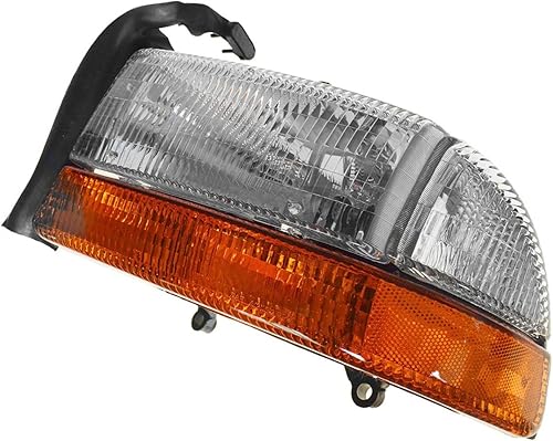 Miniatura 5 de Conjunto de faro delantero izquierdo del lado del conductor compatible con Dodge Dakota 1997-2004 Durango CH2502122 1998-2003