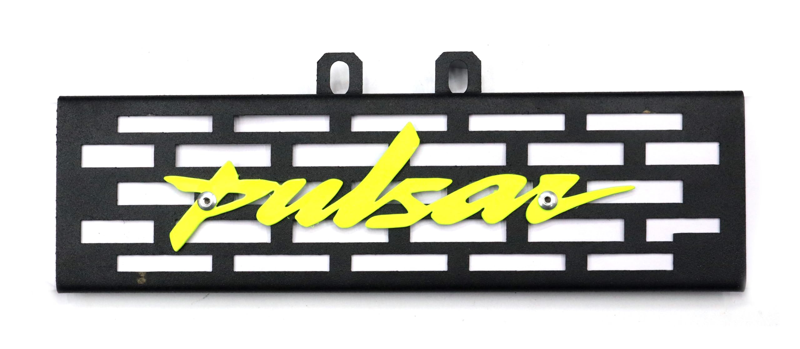 Erodian Metal Radiator Guard For Pulsar 220 Bikes | Rust Proof And Dust Proof Single Piece CNC Machined Steel Body Unique Design (Black)