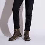 Vostey Bottes Hommes Randonnée Waterproof Casual Chukka Bottes pour hommes