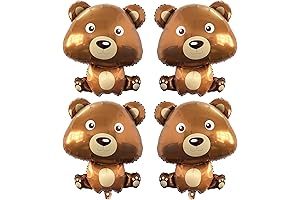 Enchanteur Teddy Bear Balloons: Adorable Decorations for Unforgettable Celebrations