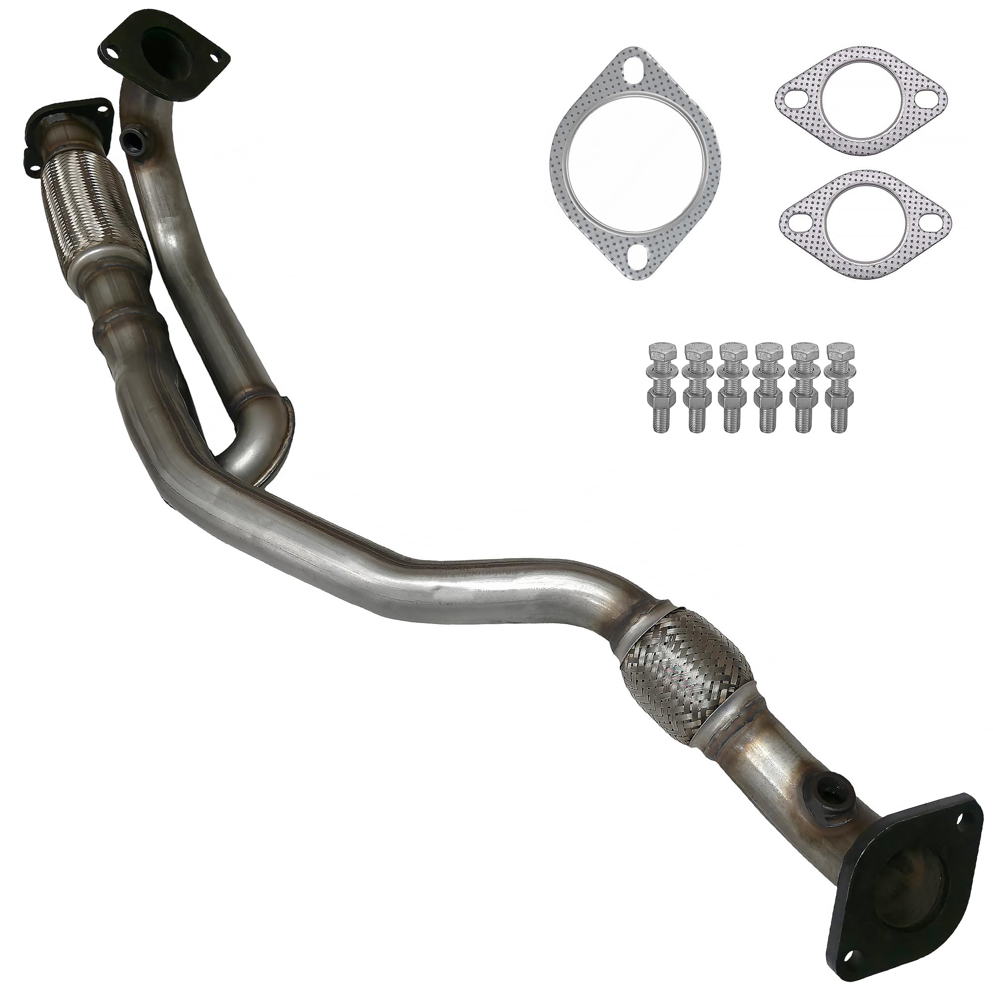 Northeastern Exhaust Stainless Steel Y-Pipe For 2007-2008 GMC Acadia Saturn Outlook 3.6L - Lifetime Warranty