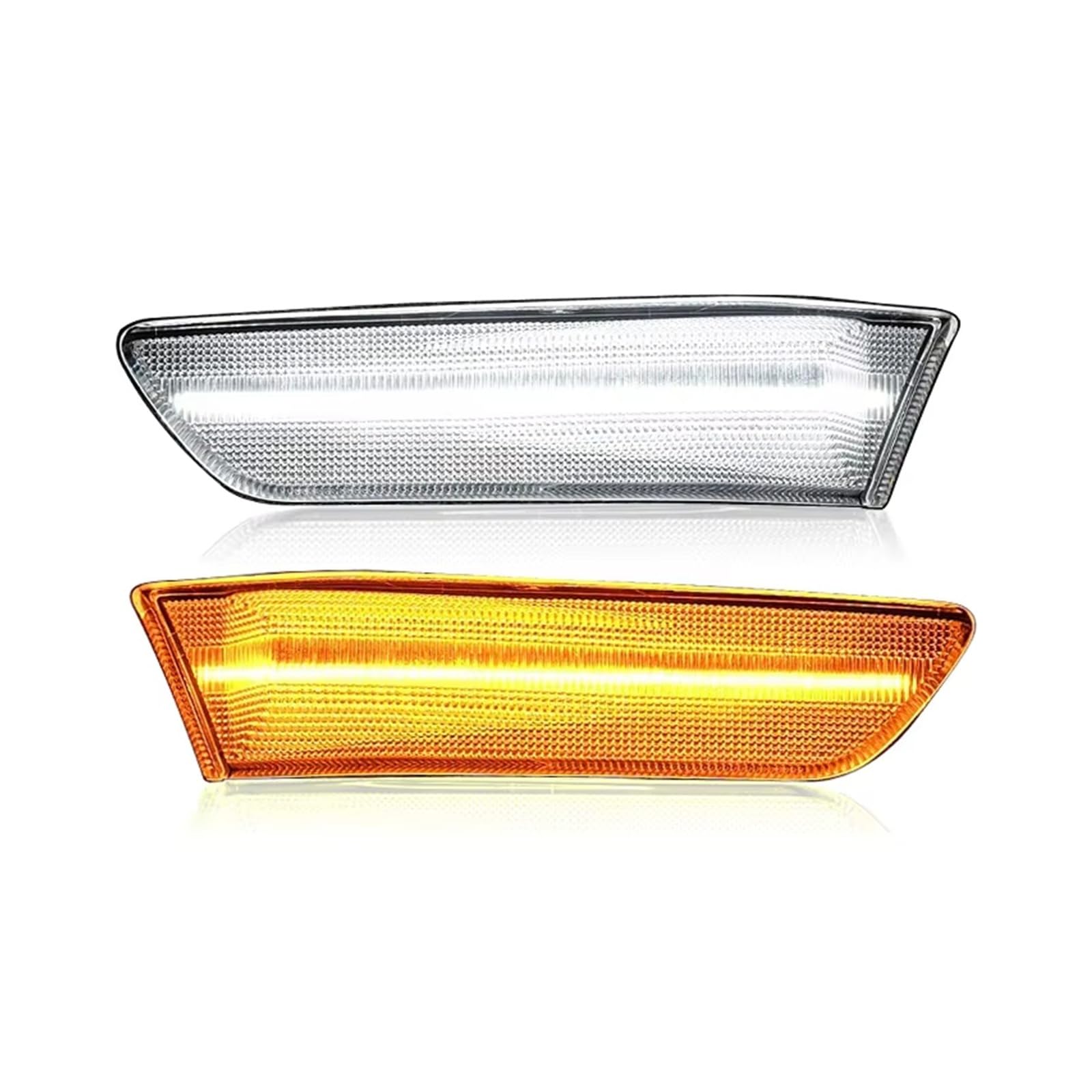 Intermitente Coche Para Para V35 Para G35 Para Coupe 2003-2007 Lámpara LED Posición Lateral Ámbar Intermitente Luz Blanca DRL 26185AM800