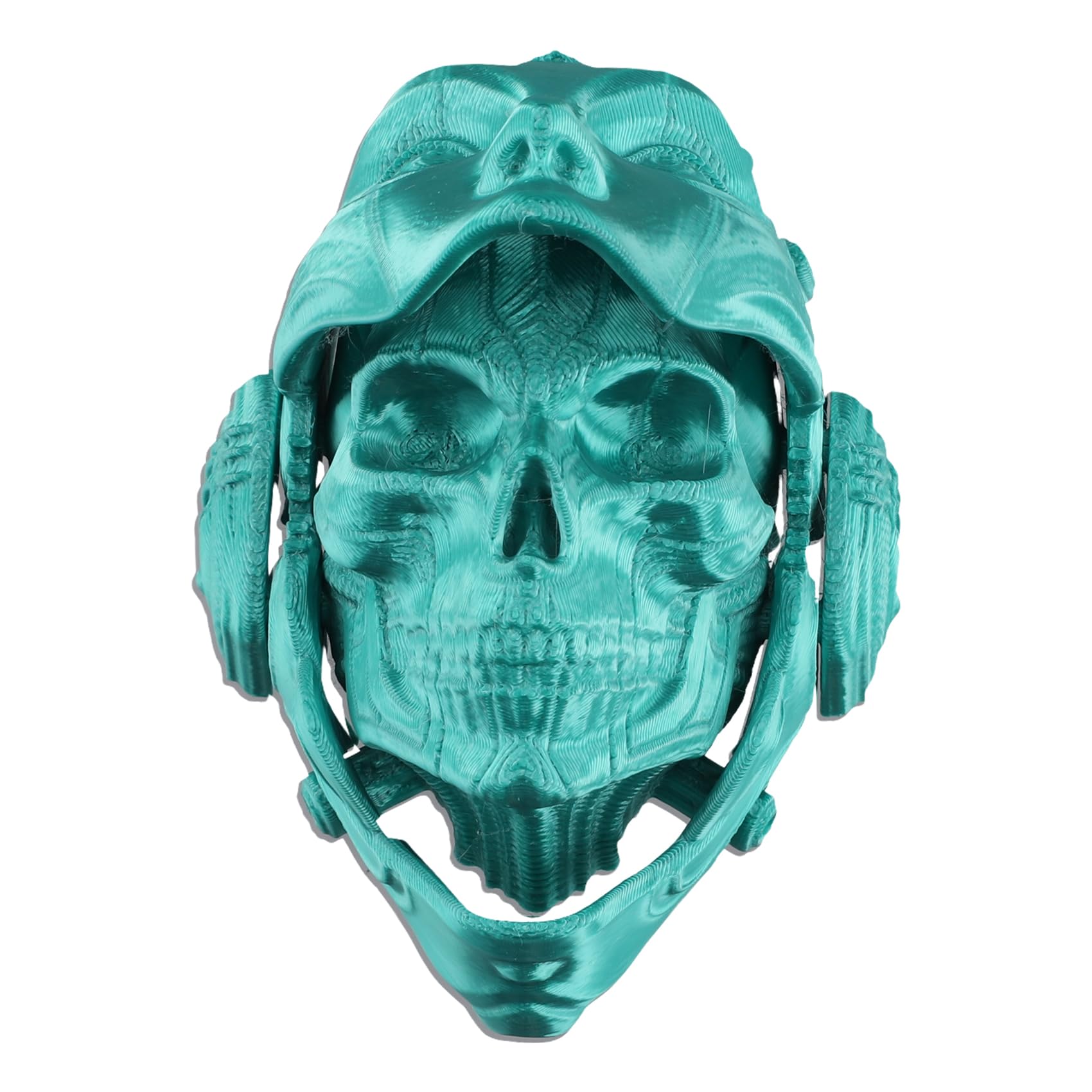 CTRLZS 3D Printing Deformation Skull Model Tabletop Ornaments 3D Printed Skeleton Decoration Stress Relief Toy D