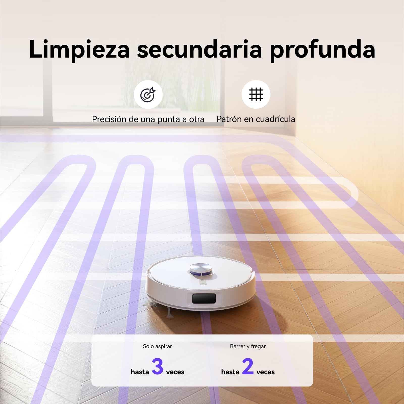 Narwal Freo S Robot Sprzątająco-Mopujący | Zwrotny robot sprzątająco-mopujący, kompaktowe automatyczne opróżnianie, siła ssania 8000 Pa, skuteczna pielęgnacja podłóg, n