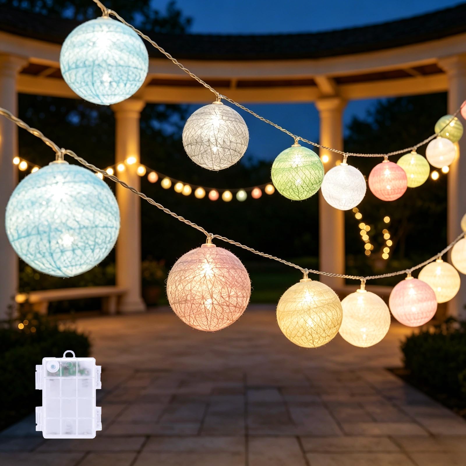 Ciskotu Macaron Fairy Lights String Lights-3.3M