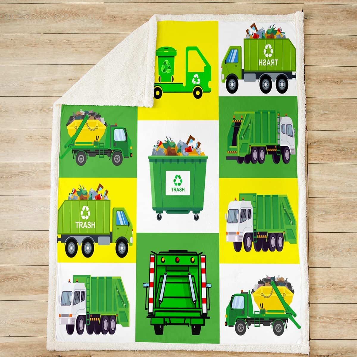 Homemissing Coperta in pile Sherpa per auto, per bambini, ragazzi, ragazze, decorazione carina, per auto, in microfibra, per auto, per camera da letto, regina 200 x 200 cm