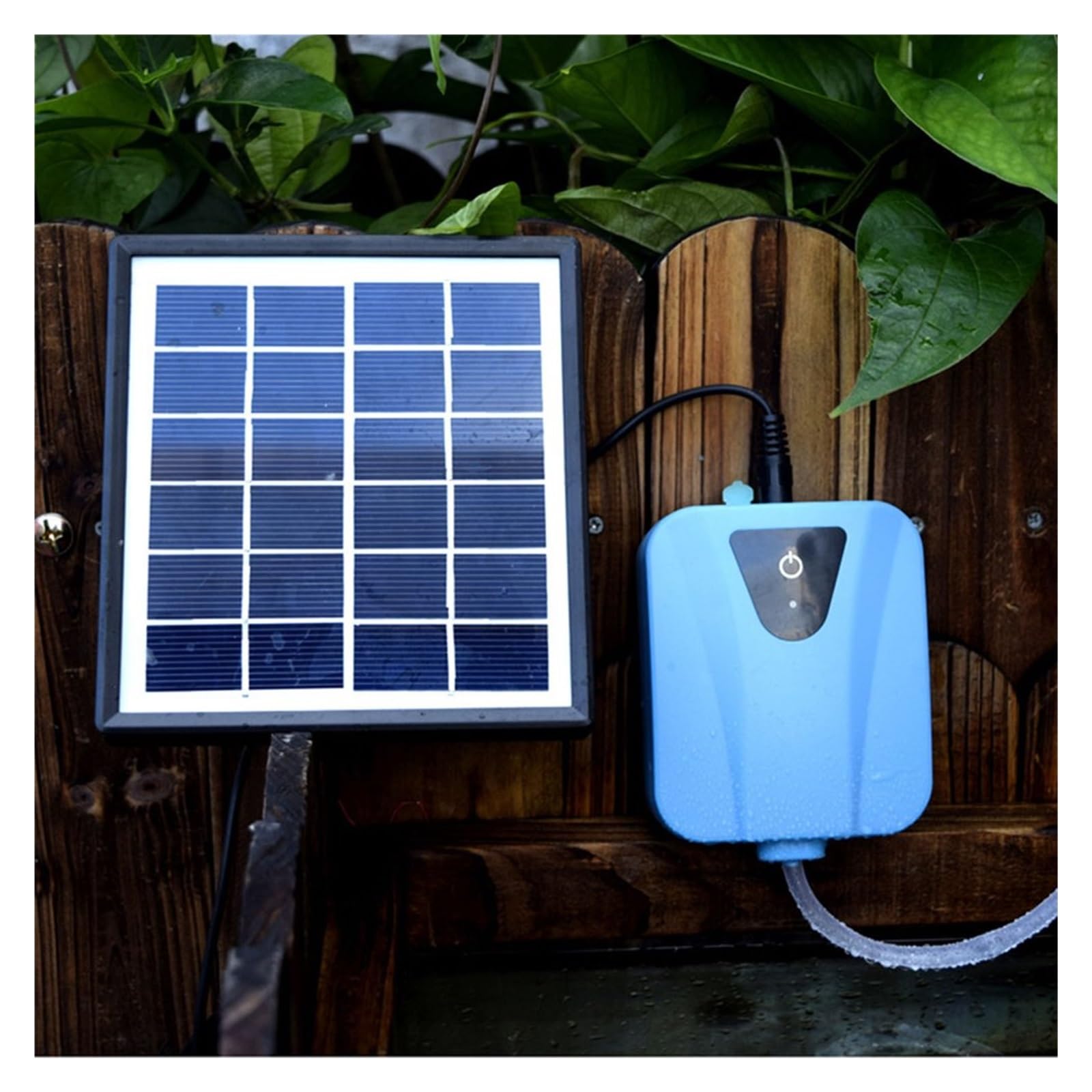 Bomba de aire de acuario ahorradora de energía de 5V/1A, oxigenador de energía Solar, bomba de oxígeno de agua, aireador de estanque, bomba de aire de acuario