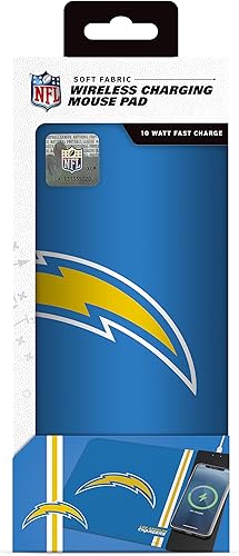 Vista 90 de SOAR Alfombrilla de mouse de carga inalámbrica NFL