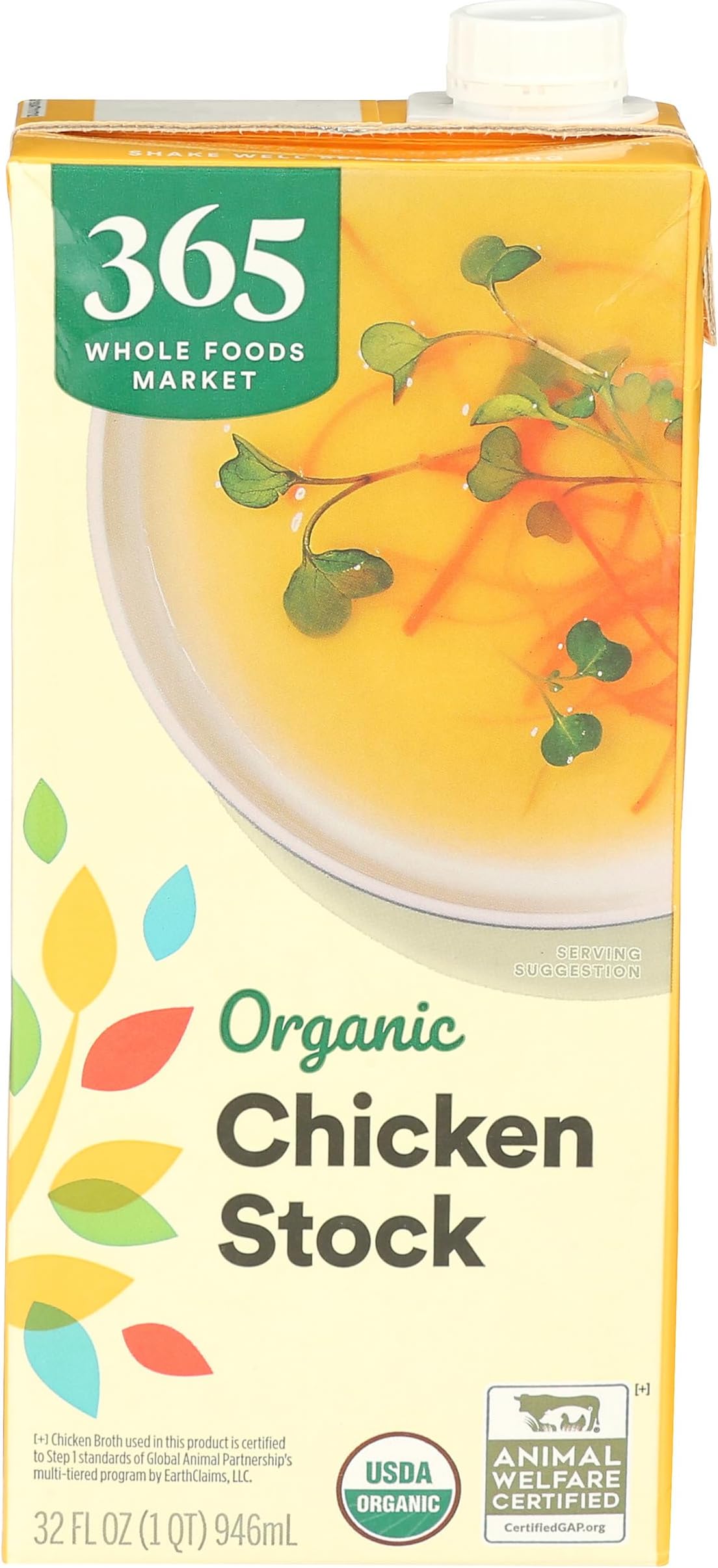 Organic Chicken Stock, 32 Fl Oz