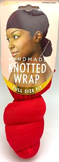 DONNA Handmade Knotted Head Wrap Hairband for Women, Hair wrap, Hair Cap RED