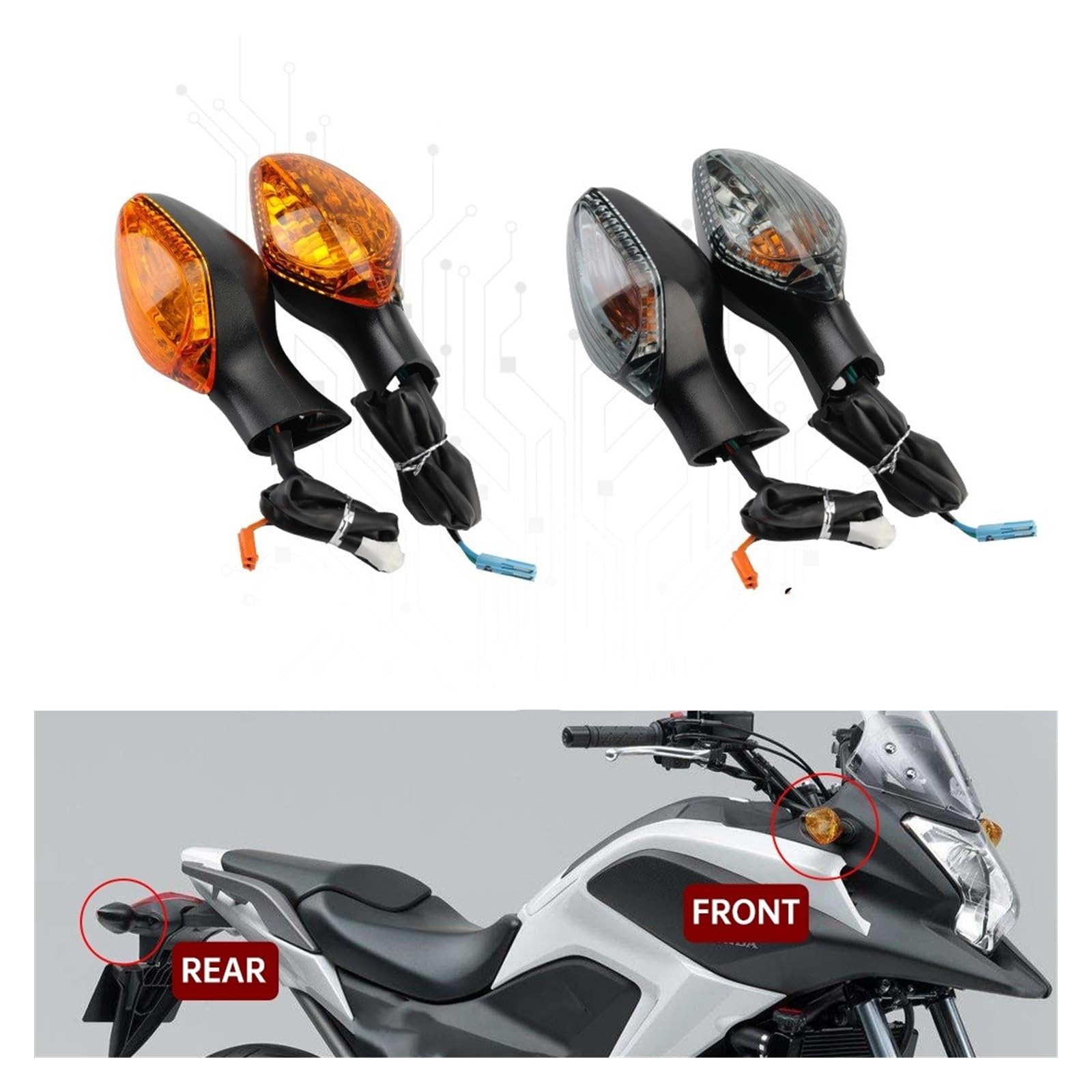 LED Turn Blinker Für Honda CBR500R CBR600RR CBR650F
