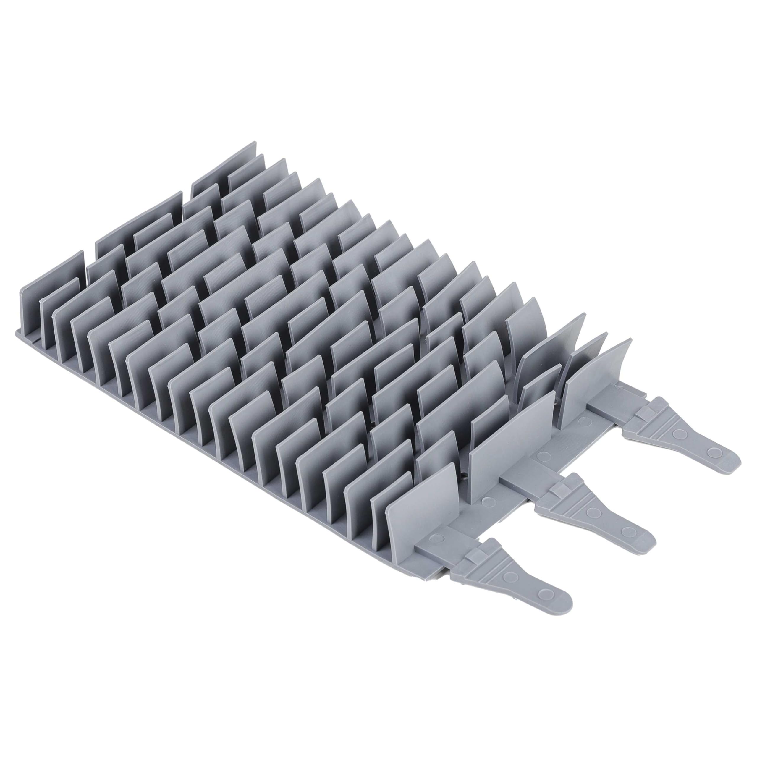vhbw Cepillo reemplaza Zodiac R0962800 para Robot, Aspirador de Piscina - De Caucho, 24,5 x 13 x 3 cm