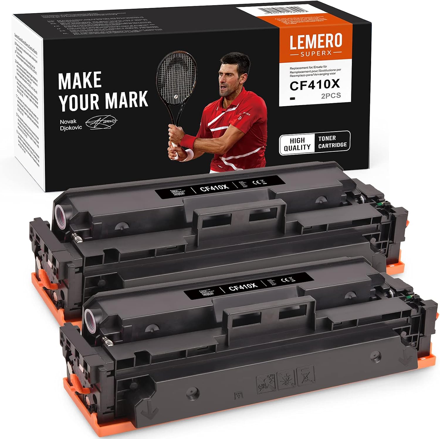 2 Lemero Superx Toner Compatible with HP CF410X CF410A for HP Color Laserjet  M452DW M452DN M452NW M477FDW 477DN M477NW : Amazon.de: Computer \u0026  Accessories