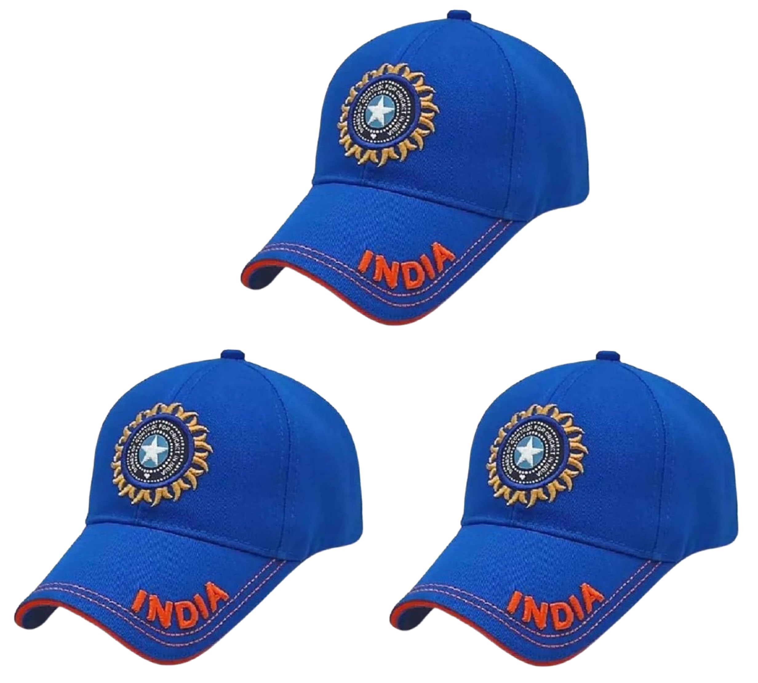 FY LANE Solid Baseball Casual Sports Adjustable Cotton Indian Cricket Caps for Men/Women Unisex