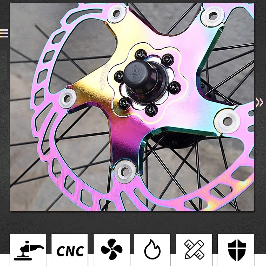 Disque de Frein de vélo de Rotor de VTT 140mm 160mm 180mm 203mm Distance Centrale 44mm