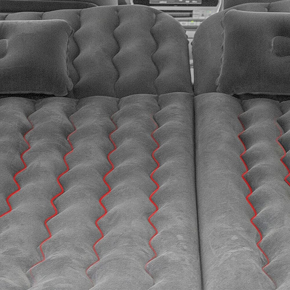 Materasso per Auto, 170 x 120 cm, Materasso SUV per Auto, Materasso Gonfiabile per Viaggi, Campeggio, Attività Outdoor, con 2 Cuscini e Pompa, Grigio