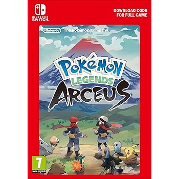 Pokemon Legends Arceus Download Code (Switch)