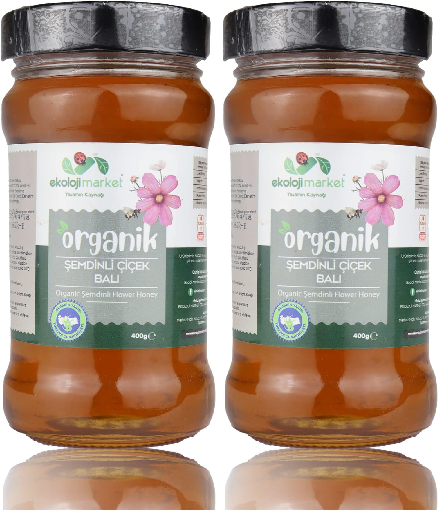 Organik Şemdinli Balı 400 gr (2 paketi)