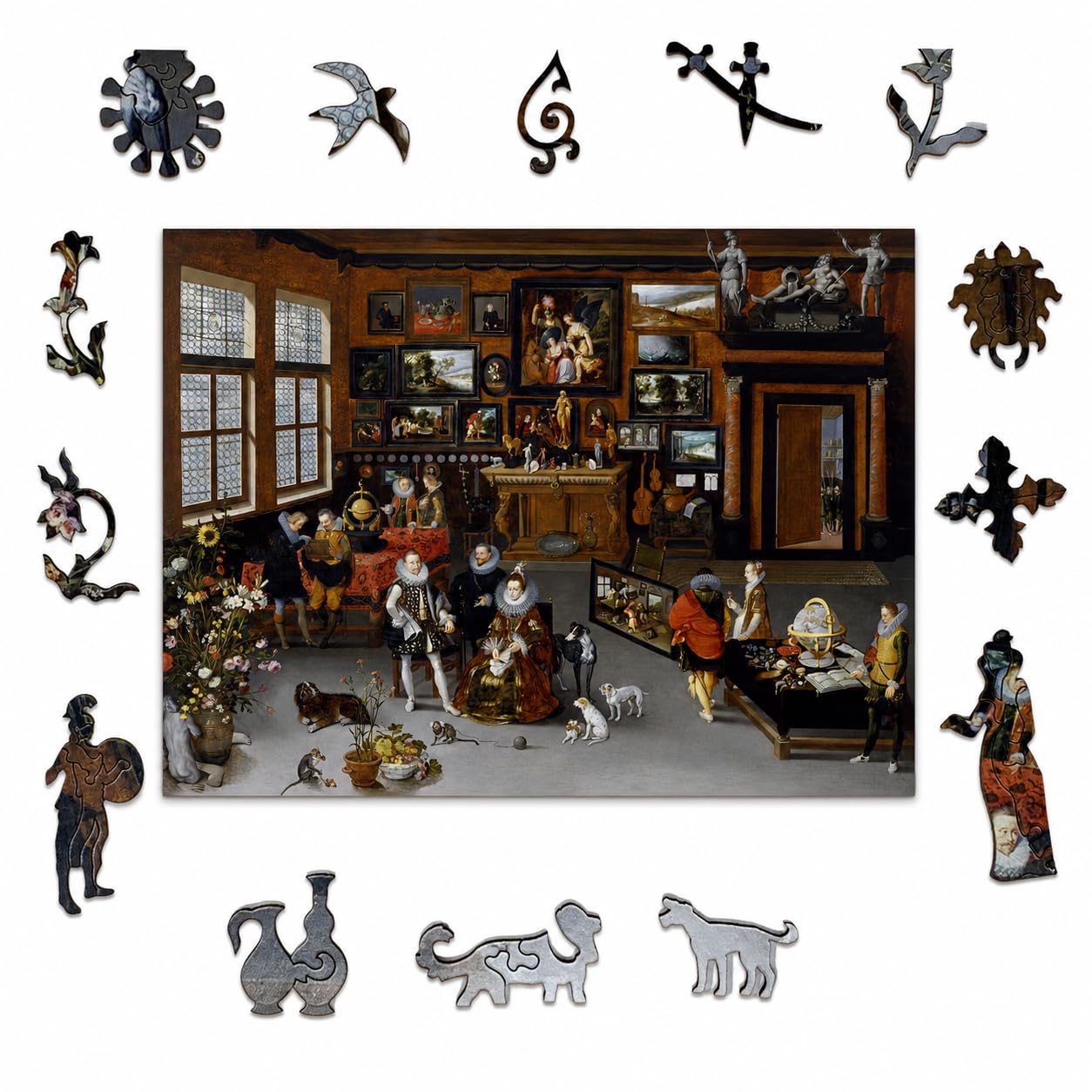 Brueghel - Rompecabezas de madera, 601 piezas de madera Nautilus Puzzles