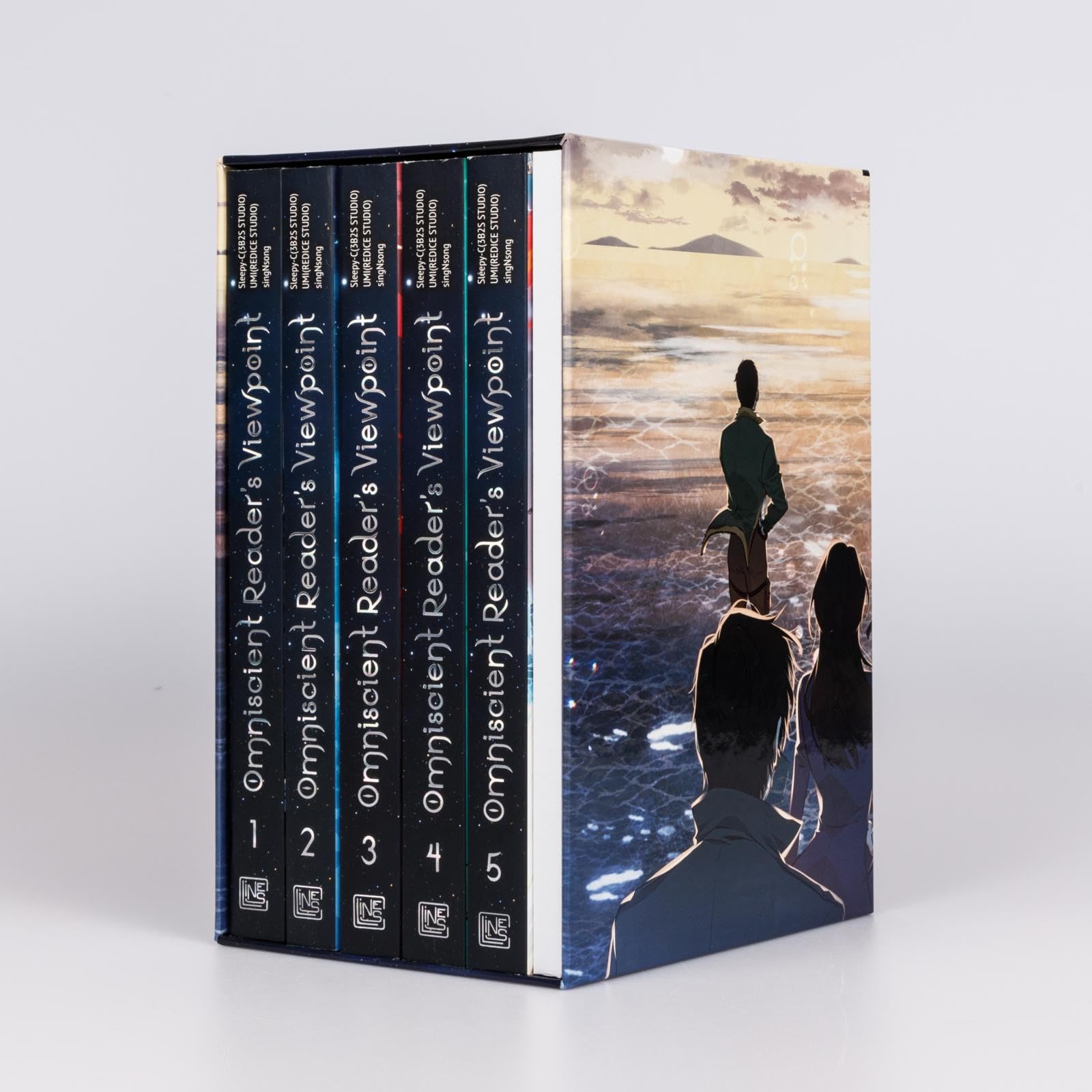 Omniscient Reader's Viewpoint - Bände 1-5 im limitierten Sammelschuber mit Extras: Survival-Fantasy-Manhwa über einen Mann, der den Verlauf der Apokalypse vorhersieht