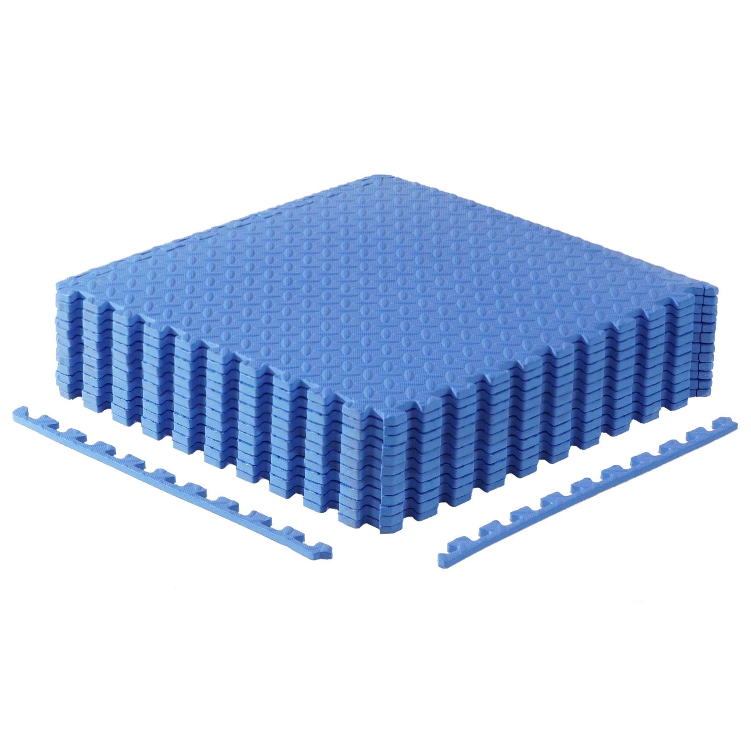 CAP Puzzle Exercise Mats | 1/2” Thick EVA Interlocking Foam Tiles for Home Gym Flooring | Multiple Options