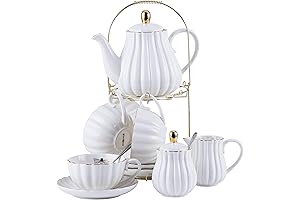 Jusalpha Porcelain Tea Service: An Exquisite Symphony of Taste and Elegance