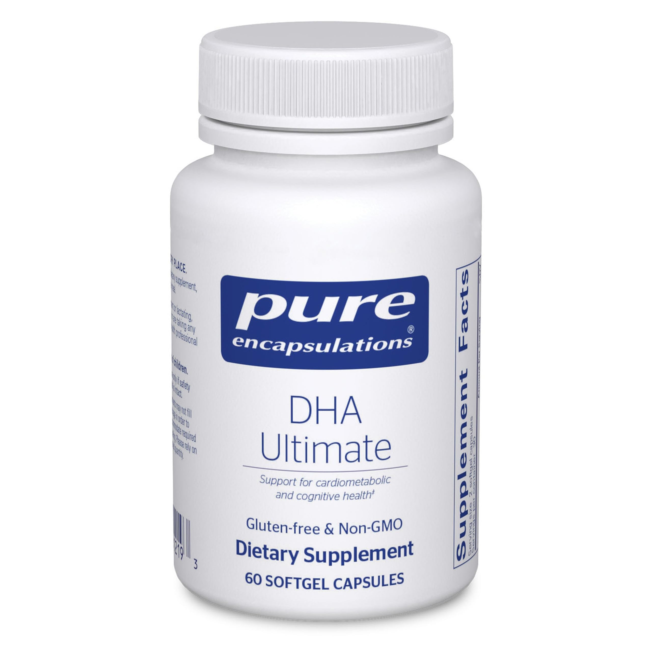 Pure Encapsulations DHA Ultimate, 60 Softgel Capsules 60 Count (Pack of 1)