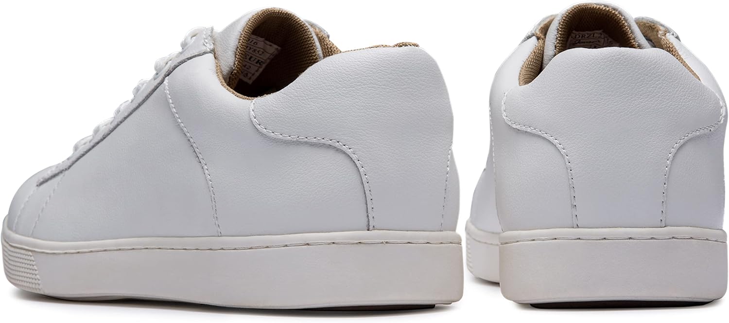 Jousen Men' s Casual Shoes Leather Dress Sneakers Business Casual Shoes for Men Breathable Fashion Sneakers - Image 5