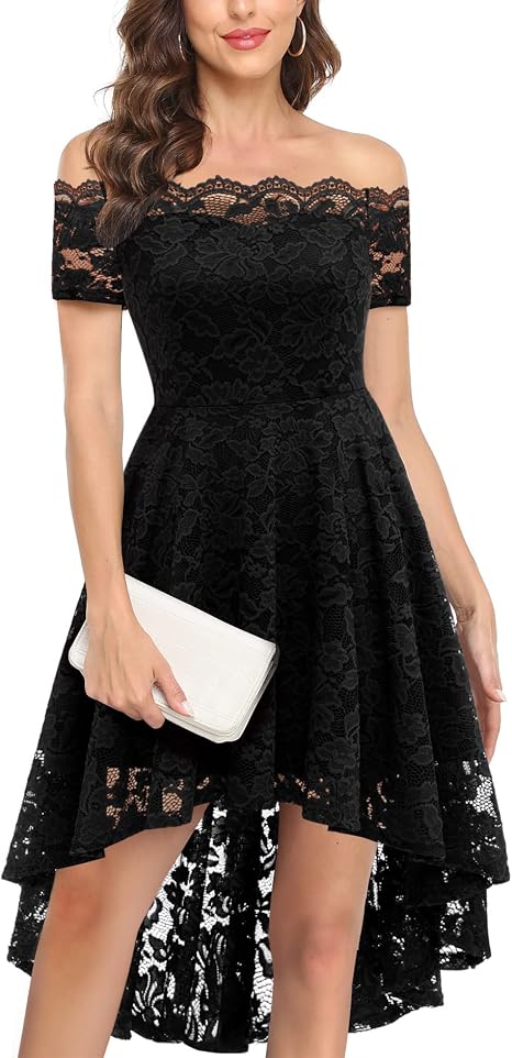 Short Cocktail Lace Dress 