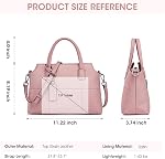 Kattee Sacs à main en cuir véritable moyen pour les femmes, Sacs pour le corps des femmes