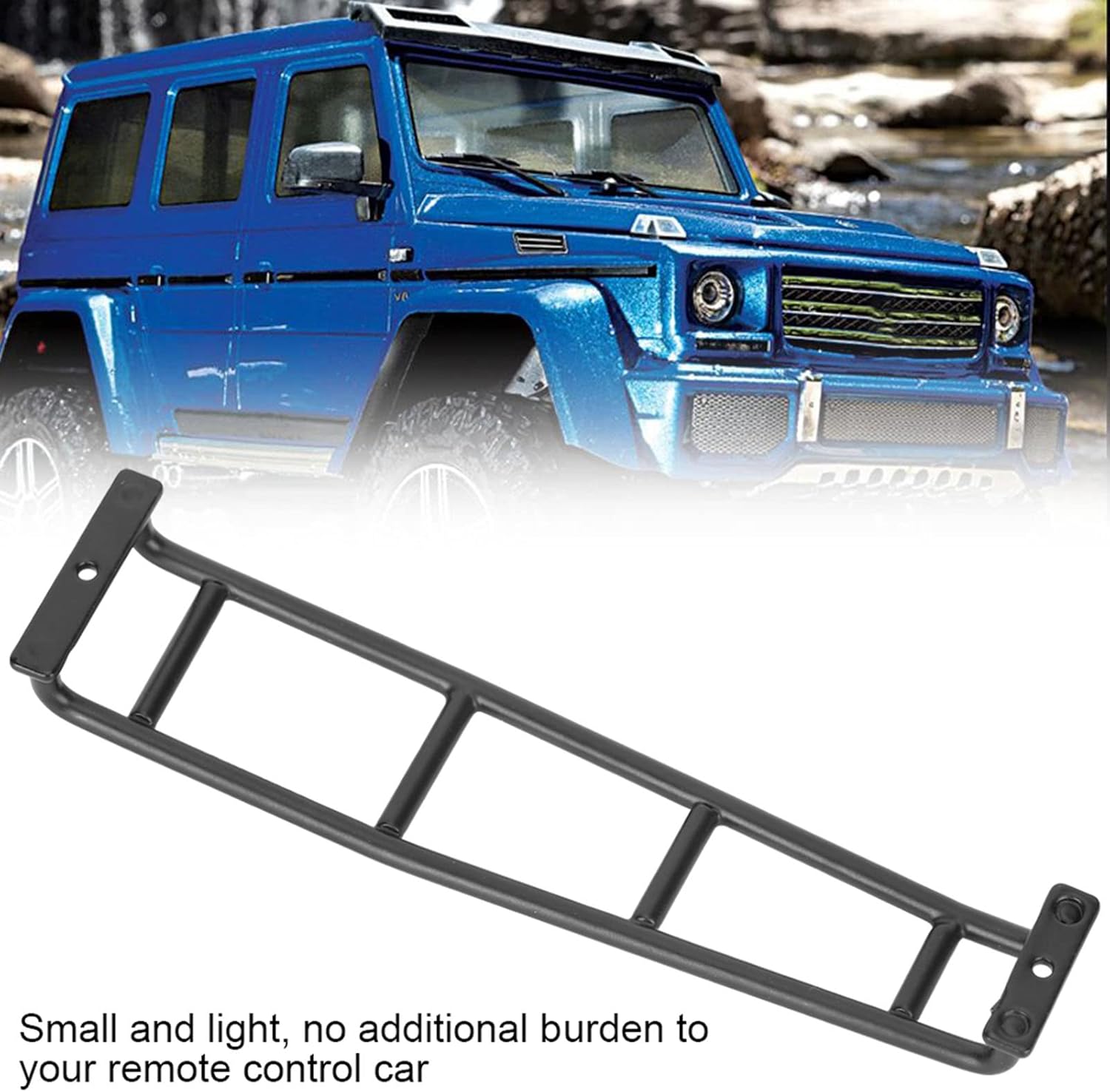 Demeras RC Rear Ladder, RC Car Metal Climbing Rear Ladder Stairs Accessories for G500