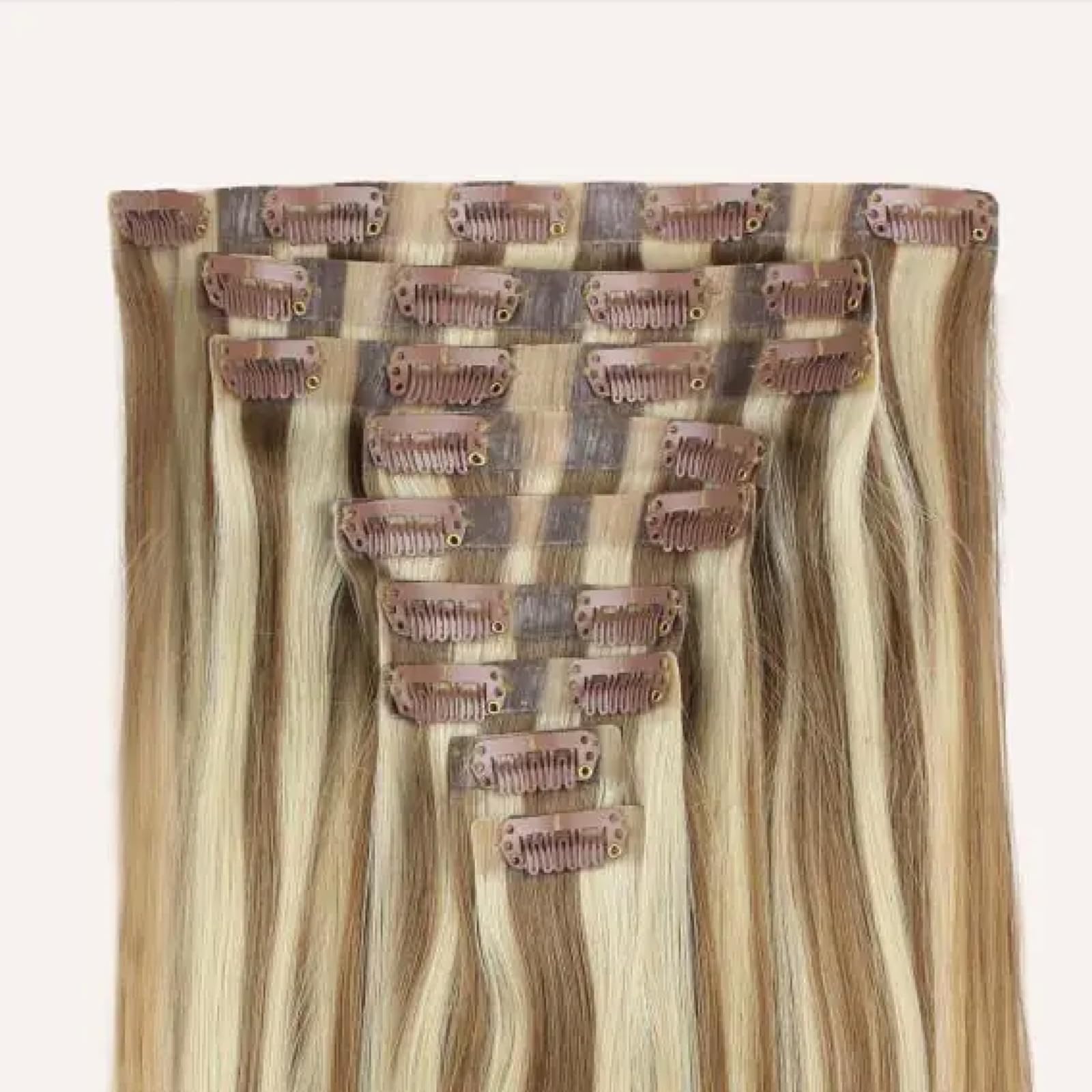 Amazon.com : Zala Real Human Hair Clip-In Hair Extensions 