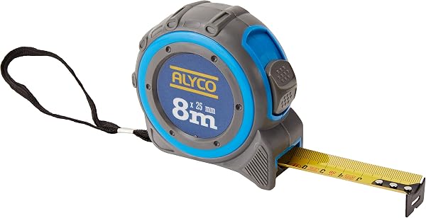 Alyco 197320 mètre Ruban bi-matière Protection Antichoc et antidérapant de 25 mm x 8 m, Bleu - 2