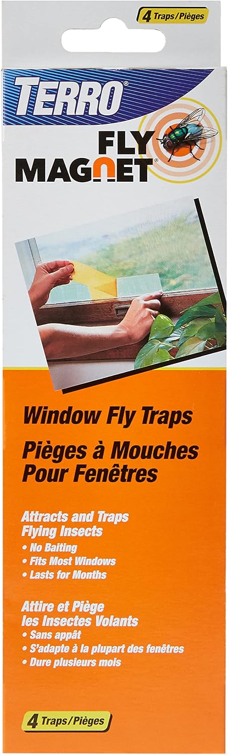 Terro Window Fly Trap - 4 Traps