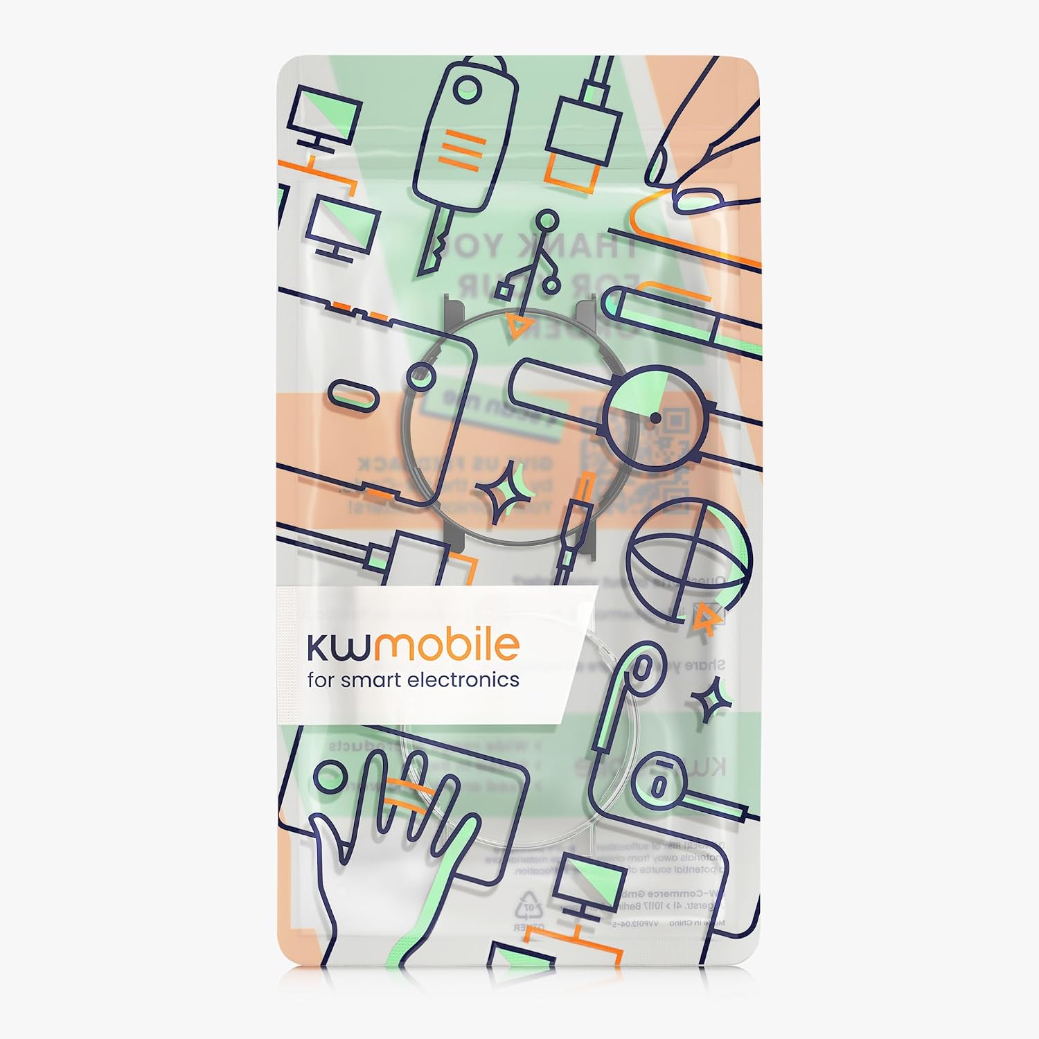 kwmobile 2 x osłona ekranu kompatybilna z CMF by Nothing Watch Pro 2 D398 - Etui bez trackera fitness