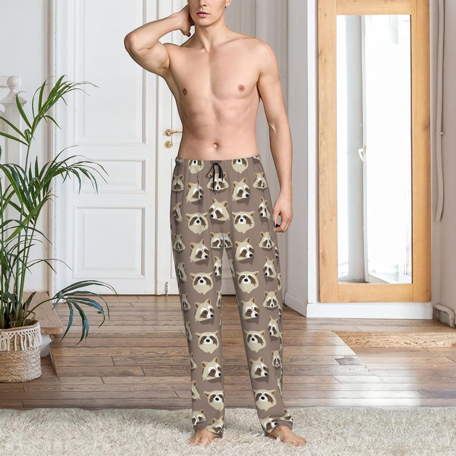 Shark Fish Men's Pajama Pants Comfy Lightweight Sleep Bottoms Lounge Pants Sleepwear for Women Men - Image 5